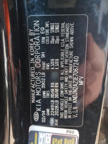 KNDJN2A21E7067240 Kia Soul 2014. Фото: 9