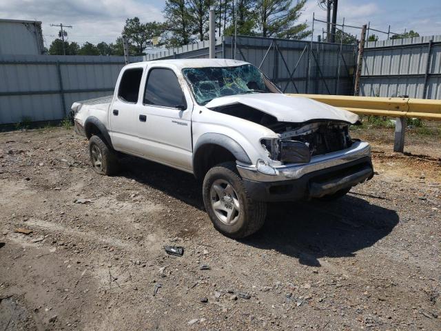 Salvage cars for sale from Copart Florence, MS: 2002 Toyota Tacoma DOU