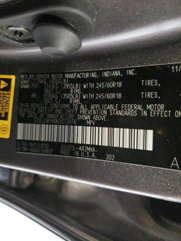 2019 TOYOTA HIGHLANDER 5TDJZRFH0KS573976