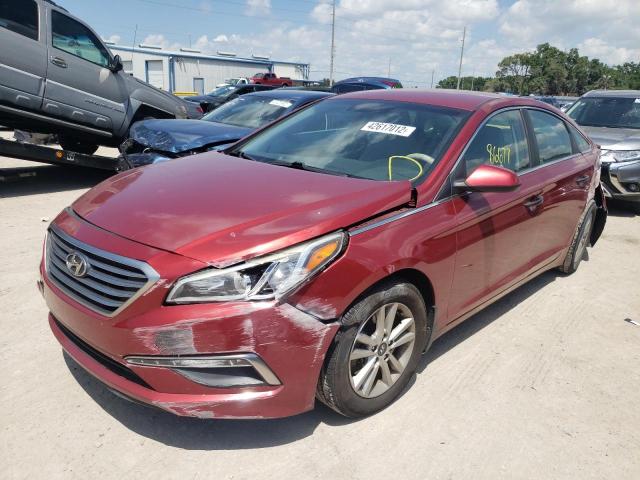 5NPE24AF8FH106718 Hyundai Sonata Se 2015. Фото: 1