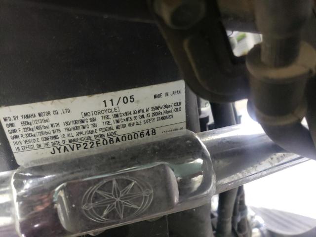2006 YAMAHA XV1900 CT JYAVP22E06A000648