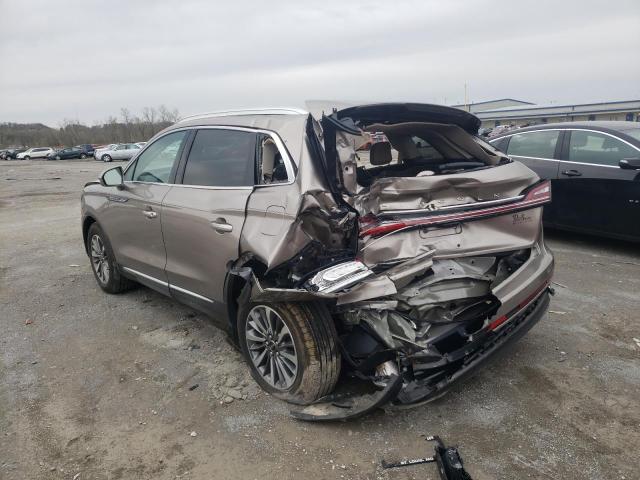 2021 LINCOLN NAUTILUS 2LMPJ6J95MBL02352