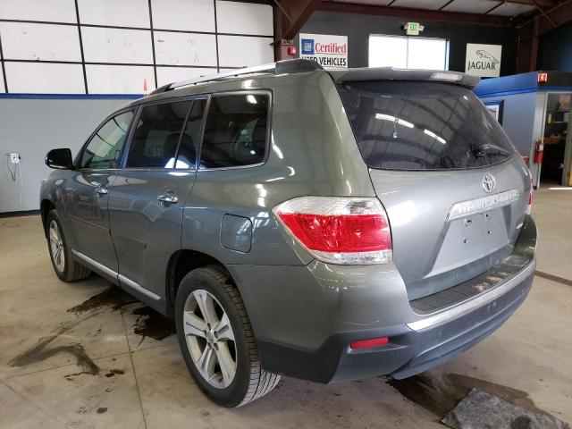 5TDDK3EH1CS102825 Toyota Highlander 2012. Фото: 2