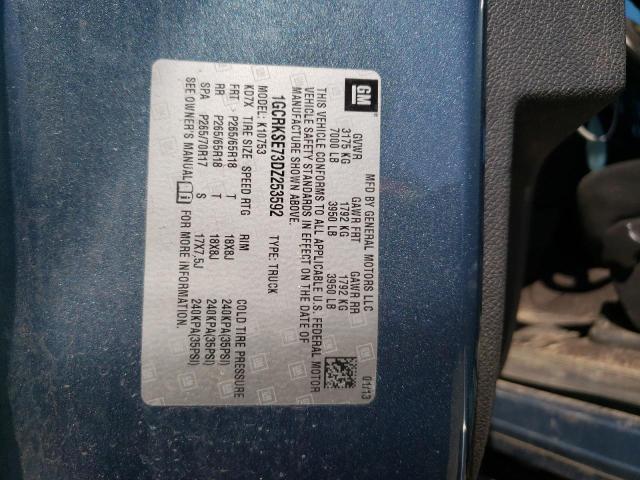1GCRKSE73DZ253592 Chevrolet Silverado 2013. Фото: 9