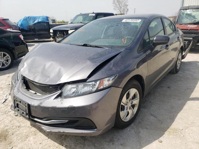 2015 HONDA CIVIC LX 19XFB2F59FE277023