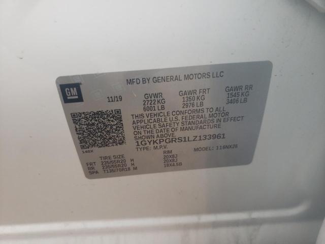 2020 CADILLAC XT6 SPORT 1GYKPGRS1LZ133961