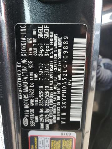 2020 KIA SORENTO EX 5XYPHDA52LG709889