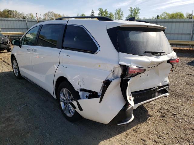 2022 TOYOTA SIENNA XSE 5TDXSKFC5NS043923