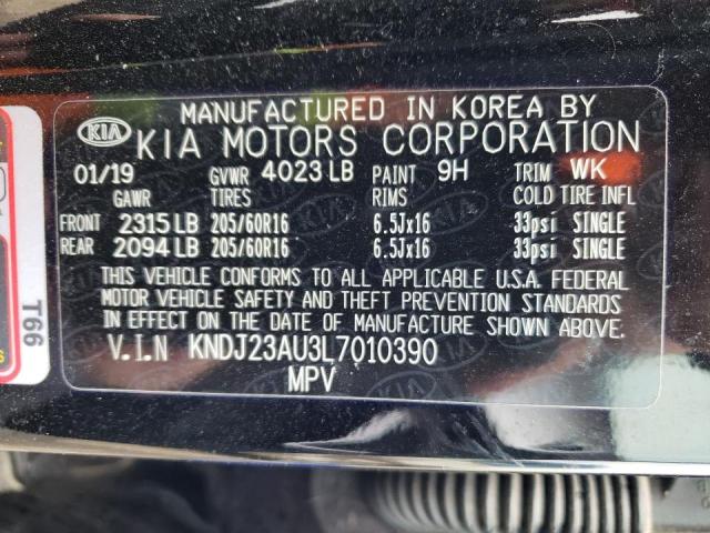 2020 KIA SOUL LX KNDJ23AU3L7010390