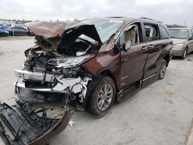 2021 TOYOTA SIENNA XLE 5TDJRKEC9MS060015