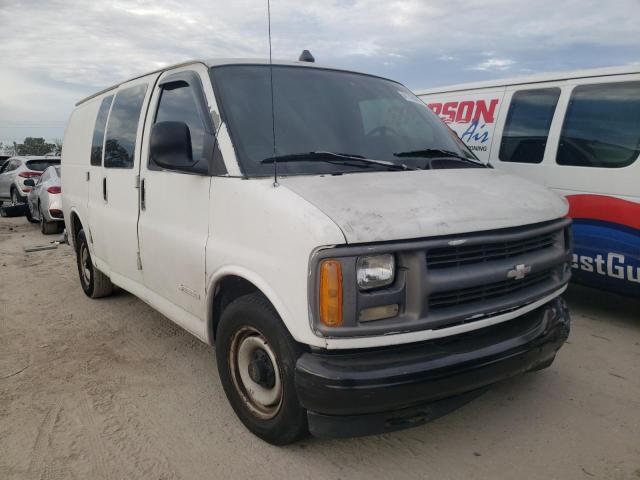 Salvage trucks for sale at Riverview, FL auction: 2000 Chevrolet Express G2