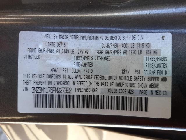 2015 MAZDA 3 SPORT 3MZBM1U76FM227352