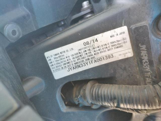2015 YAMAHA FZ09C JYARN33Y1FA001393