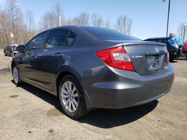 2HGFB2F81CH301004 Honda Civic Ex 2012. Фото: 2