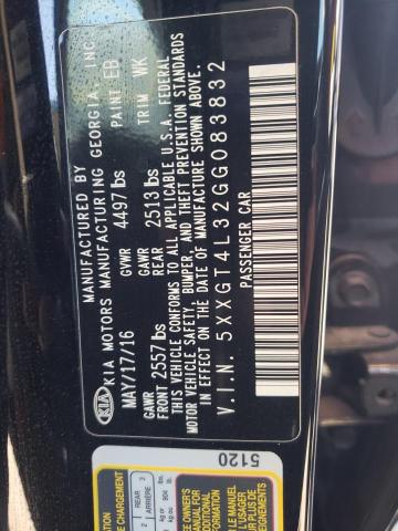 2016 KIA OPTIMA LX 5XXGT4L32GG083832