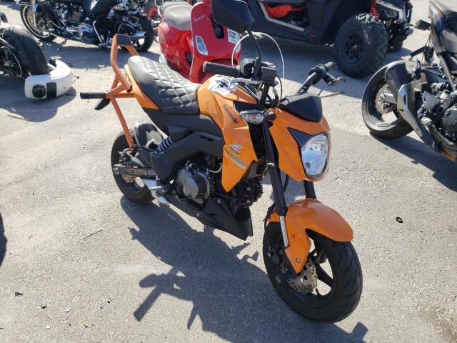Salvage cars for sale from Copart Sun Valley, CA: 2019 Kawasaki BR125 J
