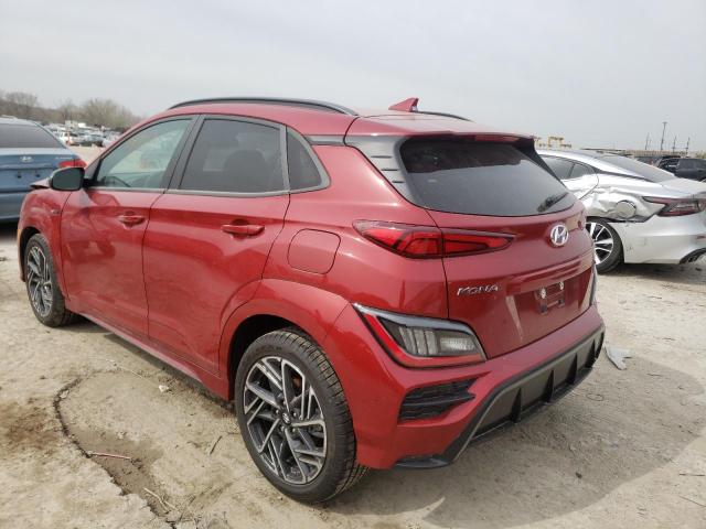 2022 HYUNDAI KONA N LIN KM8K3CA35NU793270