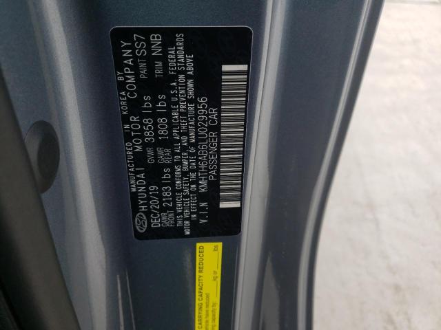 2020 HYUNDAI VELOSTER T KMHTH6AB6LU029956
