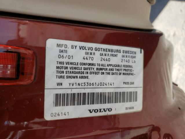 YV1NC53D61J024141 Volvo C70