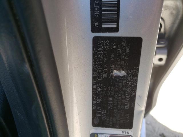 2016 KIA FORTE LX KNAFX4A68G5498300