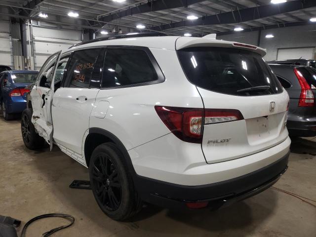 2021 HONDA PILOT BLAC 5FNYF6H73MB064403
