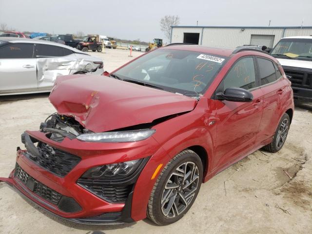 2022 HYUNDAI KONA N LIN KM8K3CA35NU793270