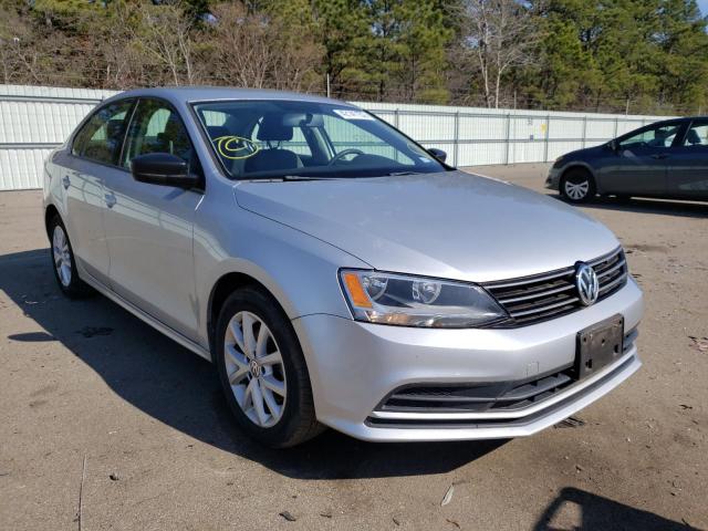 Salvage cars for sale from Copart Brookhaven, NY: 2015 Volkswagen Jetta SE