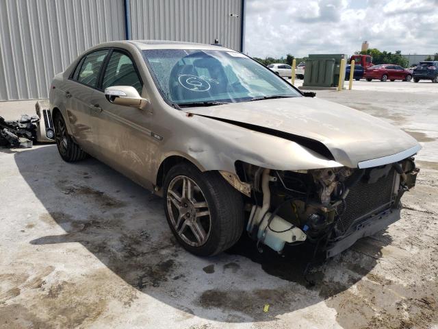 Salvage cars for sale from Copart Apopka, FL: 2007 Acura TL