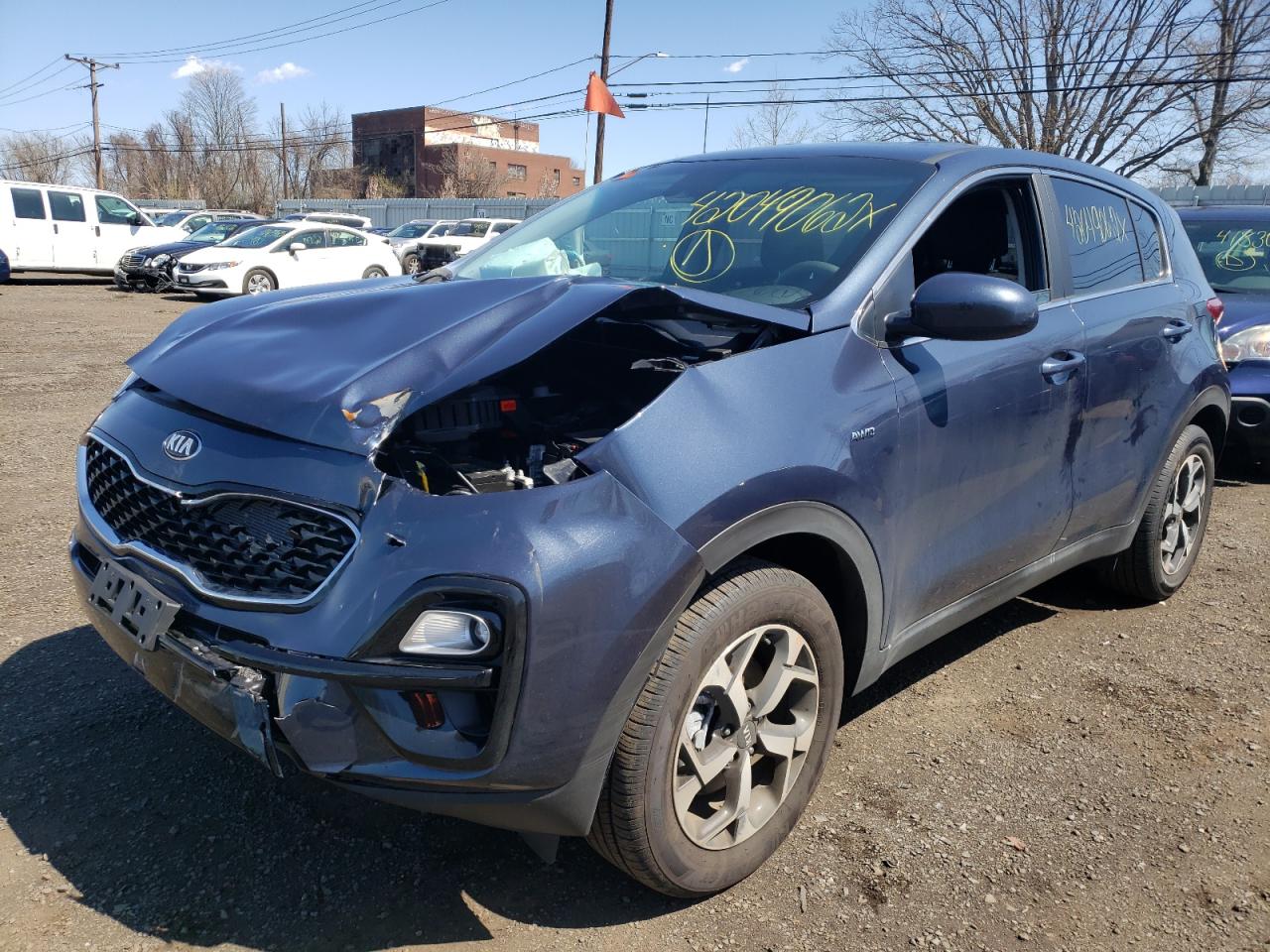 2022 Kia Sportage Lx VIN: KNDPMCAC6N7013928 Lot: 42049062