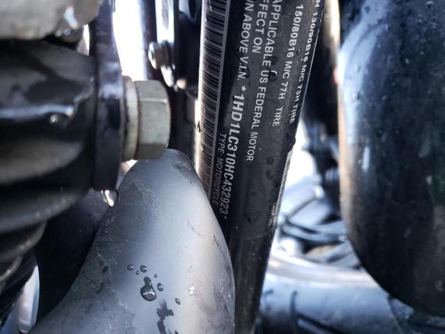 2017 HARLEY-DAVIDSON XL1200 FOR 1HD1LC310HC432923