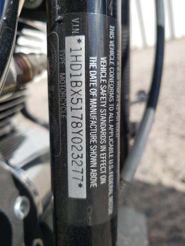 2008 HARLEY-DAVIDSON FLSTF 1HD1BX5178Y023277