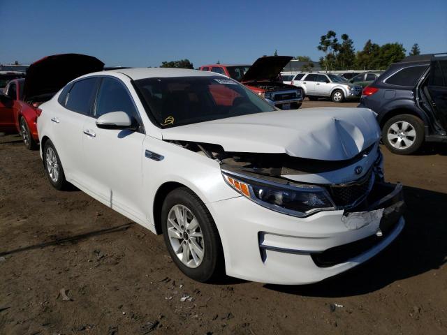 Salvage cars for sale from Copart Bakersfield, CA: 2016 KIA Optima LX