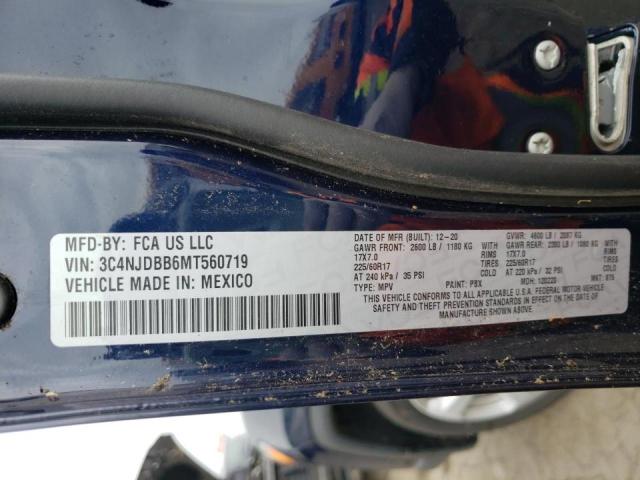 3C4NJDBB6MT560719 Jeep Compass La 2021. Фото: 9