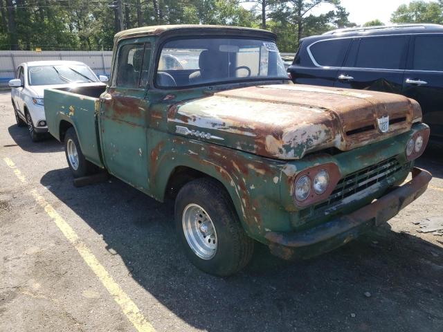 Ford salvage cars for sale: 1958 Ford F10