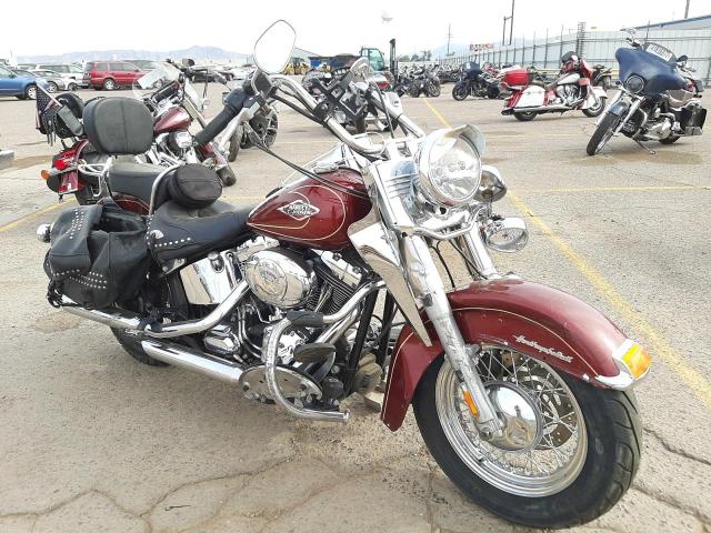 Salvage motorcycles for sale at Phoenix, AZ auction: 2009 Harley-Davidson Flstc
