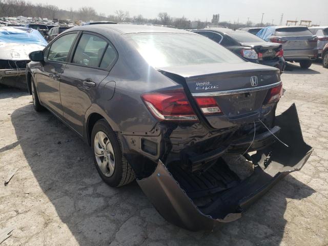 2015 HONDA CIVIC LX 19XFB2F59FE277023