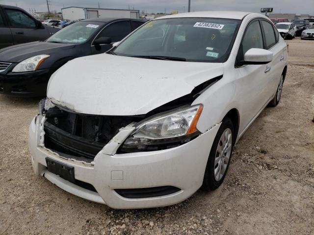 3N1AB7AP6EL666246 Nissan Sentra S 2014. Фото: 1