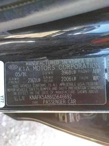 KNAFK5A86G5646692 KIA FORTE LX