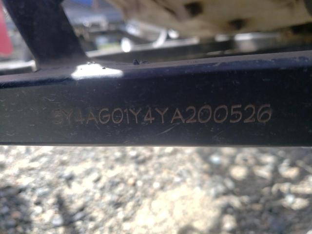 2000 YAMAHA ATV 5Y4AG01Y4YA200526