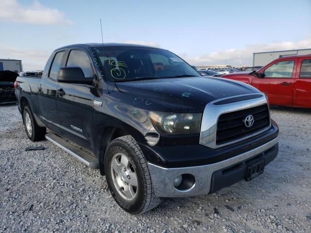 Salvage trucks for sale at Haslet, TX auction: 2008 Toyota Tundra DOU