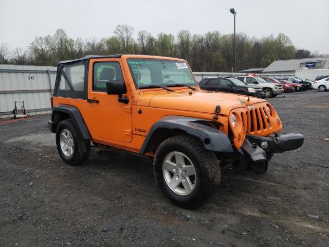 Salvage cars for sale from Copart York Haven, PA: 2012 Jeep Wrangler S