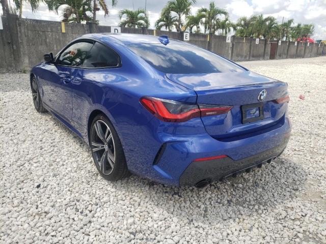 2021 BMW 430I WBA53AP09MCF83133