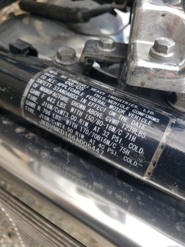 2006 KAWASAKI VN1600 D6F JKBVNKD166A006447