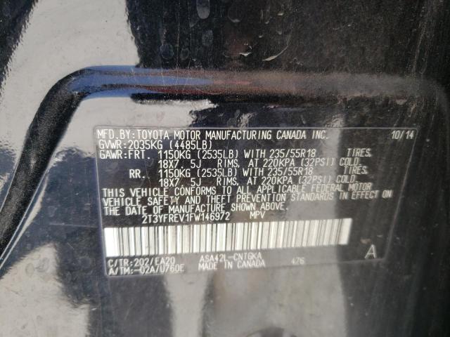 2015 TOYOTA RAV4 LIMIT 2T3YFREV1FW146972