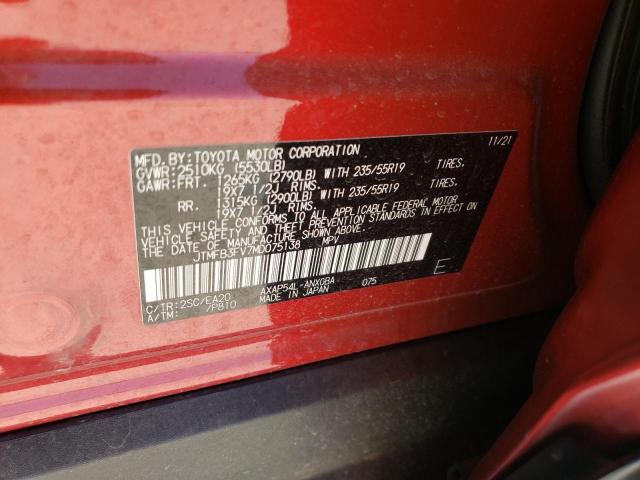 2021 TOYOTA RAV4 PRIME JTMFB3FV7MD075138