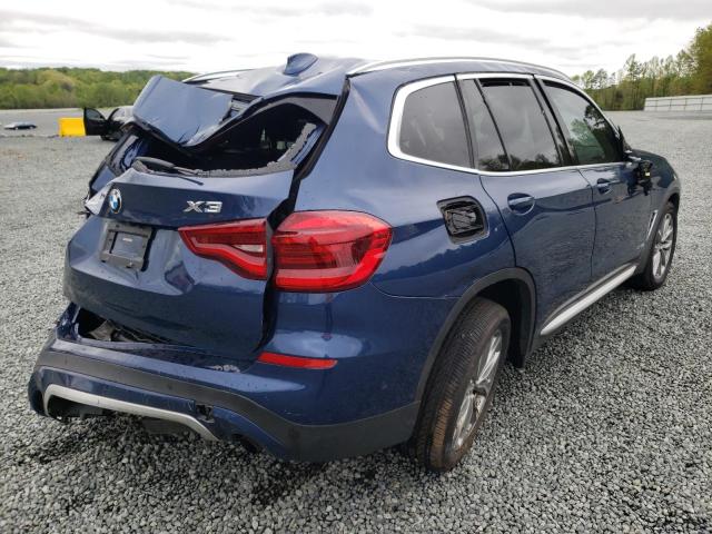 2018 BMW X3 XDRIVE 5UXTR9C50JLC76226