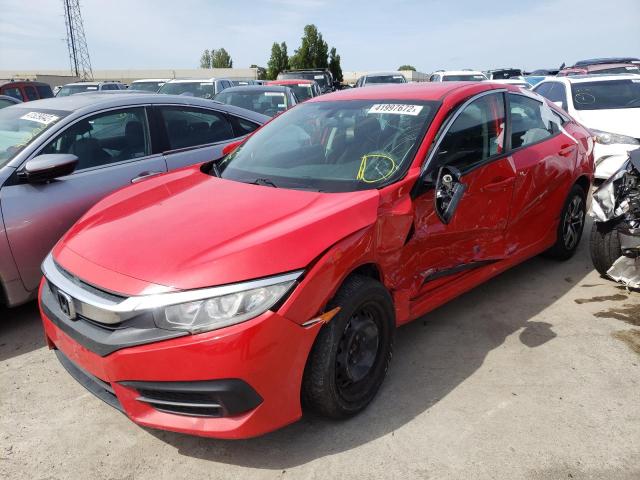 2HGFC2F55GH513848 Honda Civic Lx 2016. Фото: 1