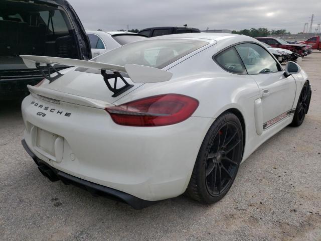 2016 PORSCHE CAYMAN GT4 WP0AC2A80GK192529