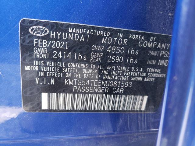 2022 GENESIS G70 BASE KMTG54TE5NU081593