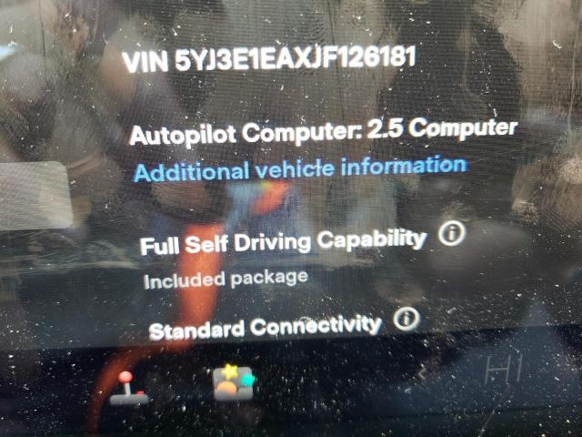 2018 TESLA MODEL 3 5YJ3E1EAXJF126181